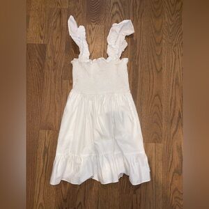 Miami White Textured Sleeveless Top